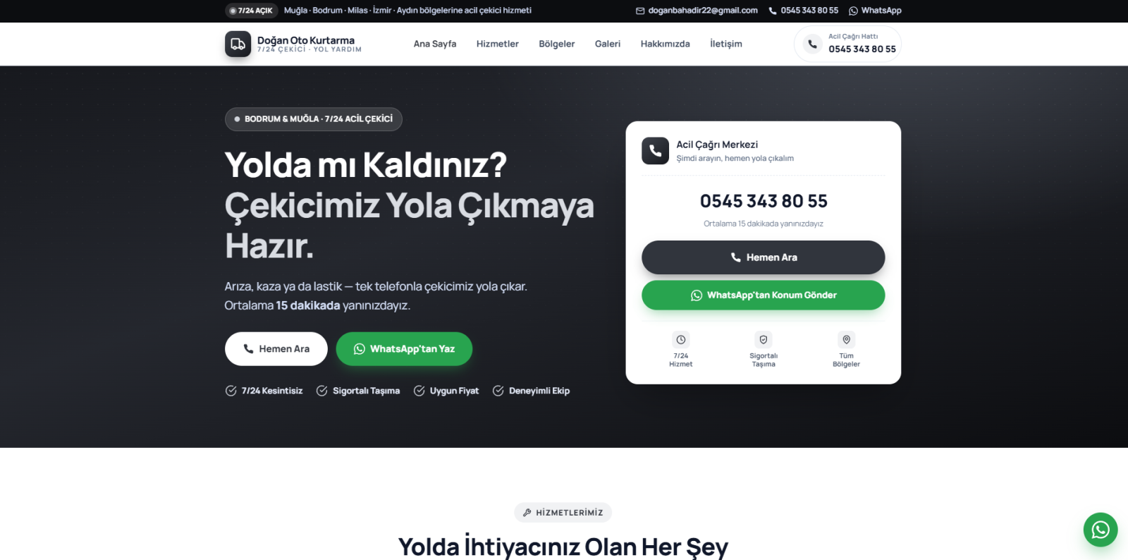Doğan Oto Kurtarma